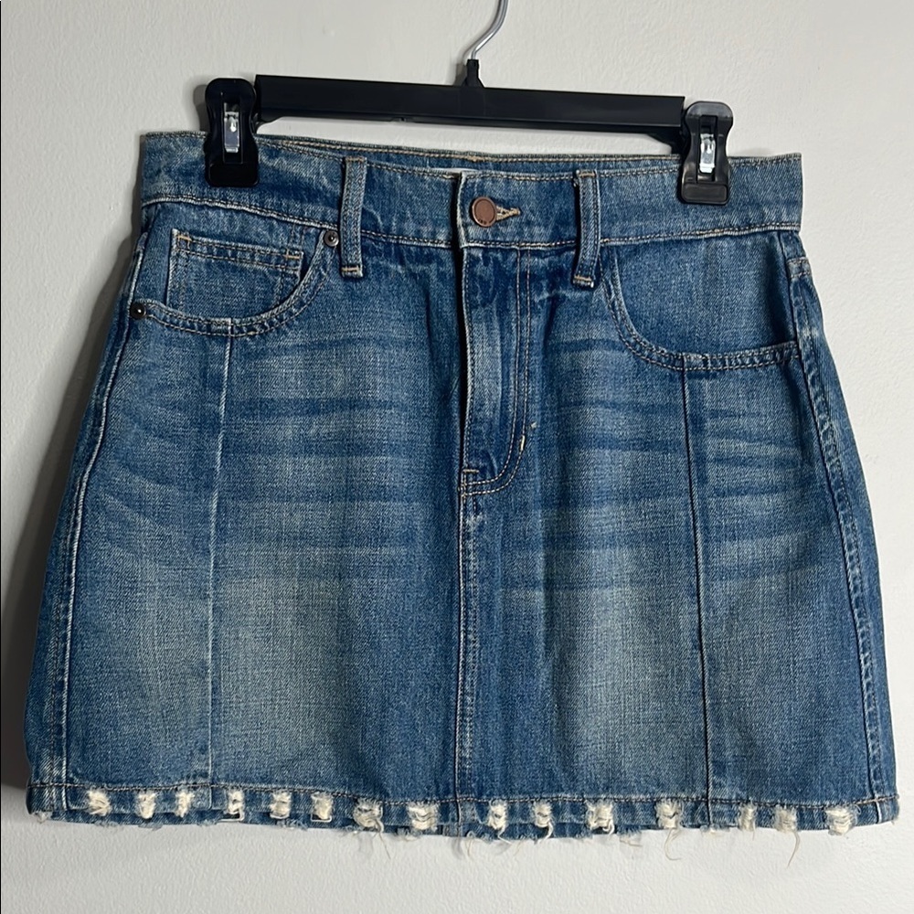 Denim Mini Skirt